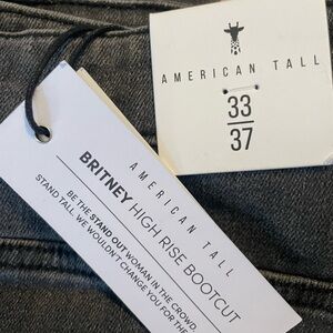 American Tall Britney High Rise Bootcut Jeans - Charcoal